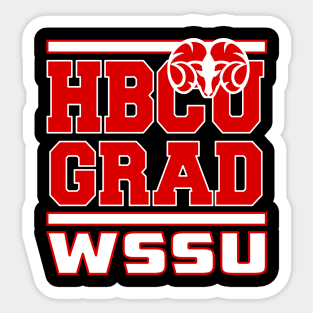 Winston Salem State 1892 University Apparel Sticker